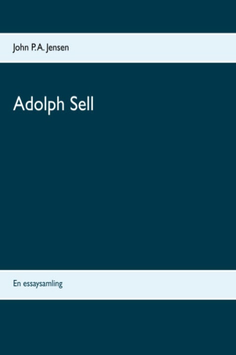 Omslag: Adolph Sell
