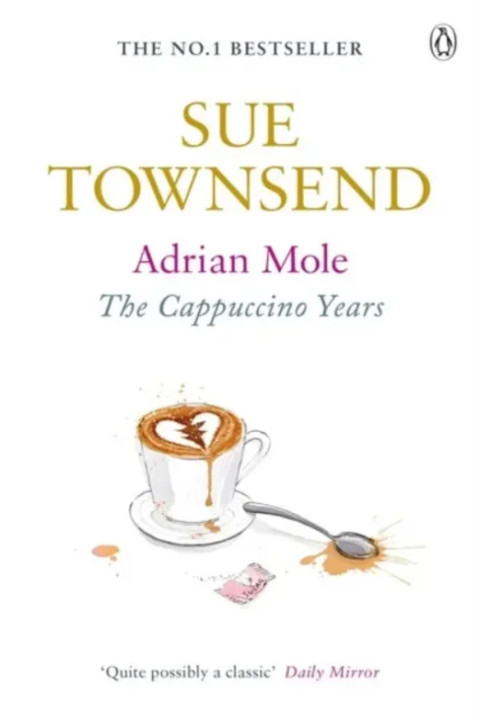 Omslag: Adrian Mole: The Cappuccino Years