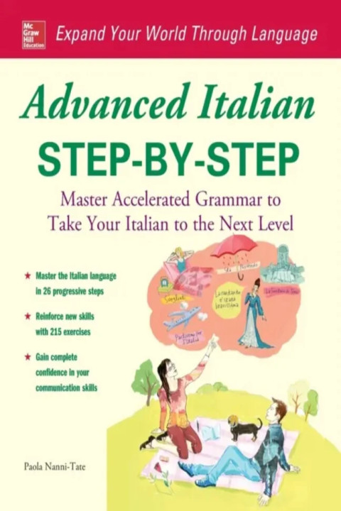 Omslag: Advanced Italian Step-by-Step