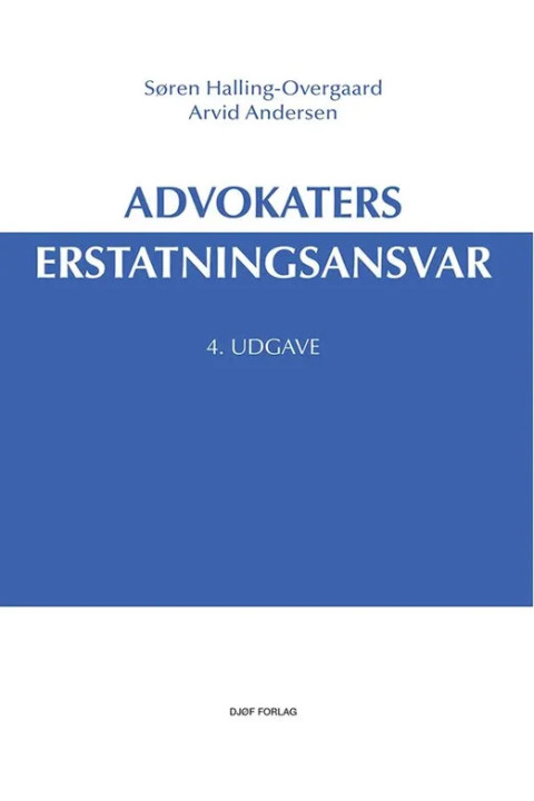 Omslag: Advokaters erstatningsansvar
