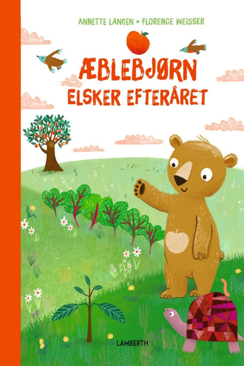Omslag: Æblebjørn elsker efteråret