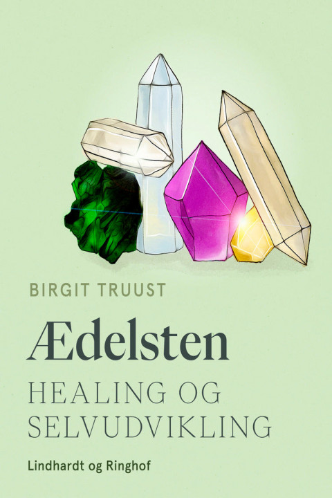 Omslag: Ædelsten. Healing og selvudvikling