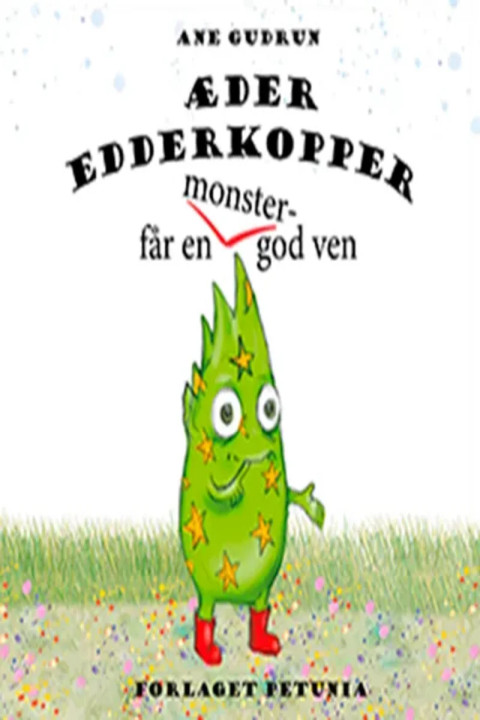 Omslag: Æder Edderkopper - får en monster-god ven