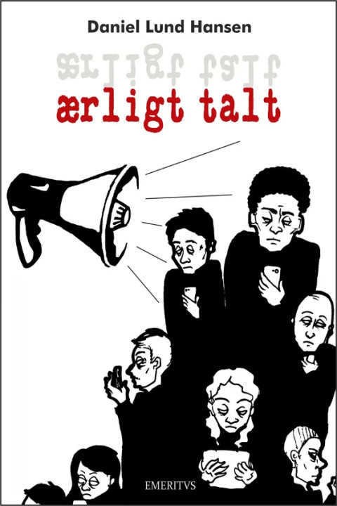 Omslag: Ærlig talt - Hvid