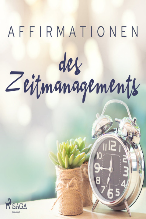 Omslag: Affirmationen des Zeitmanagements