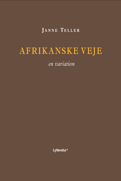 Omslag: Afrikanske veje
