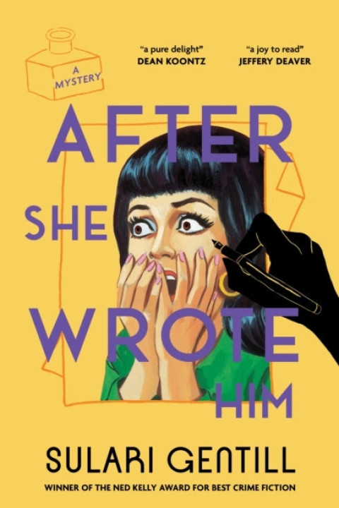 Omslag: After She Wrote Him