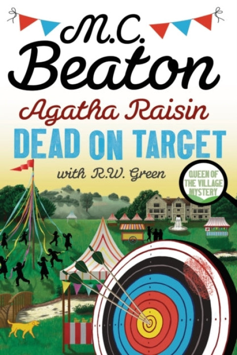 Omslag: Agatha Raisin: Dead On Target