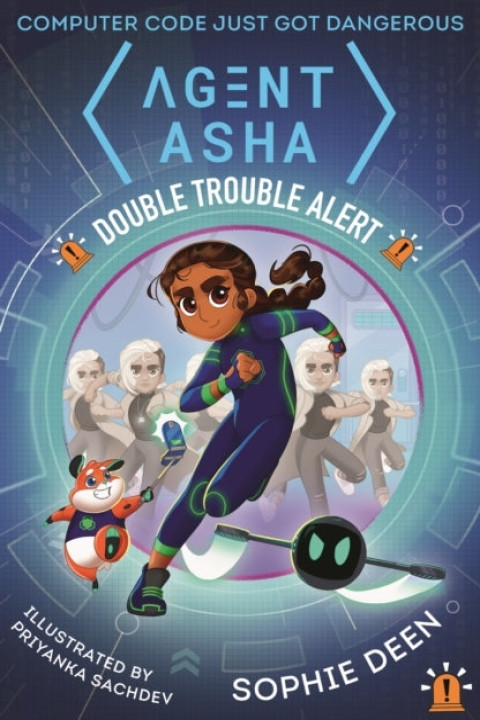 Omslag: Agent Asha: Double Trouble Alert