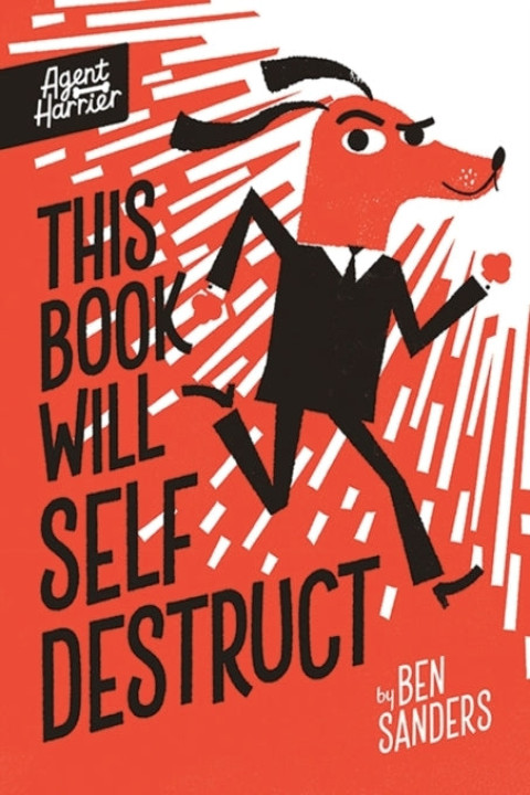 Omslag: Agent Harrier This Book Will Self-destruct