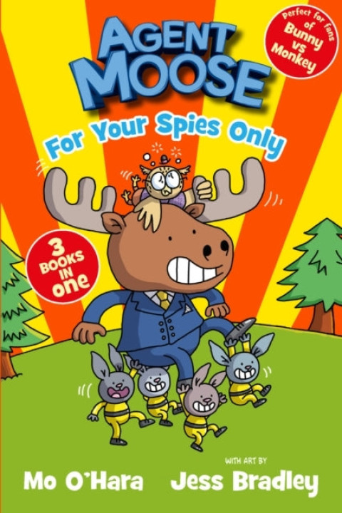Omslag: Agent Moose: Super Spy 3 Book Bind-Up