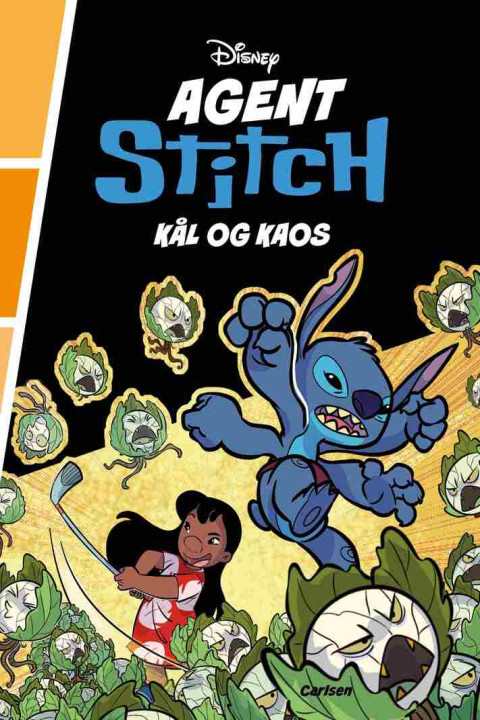 Omslag: Agent Stitch - Kål og kaos