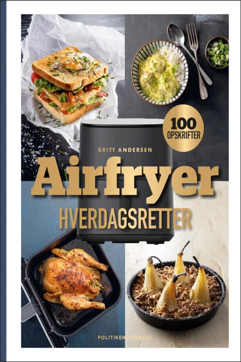 Omslag: Airfryer-hverdagsretter.