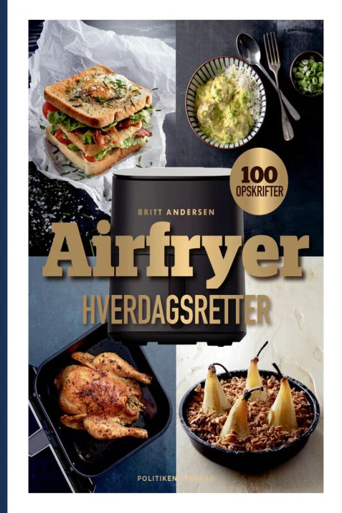 Omslag: Airfryer-hverdagsretter.
