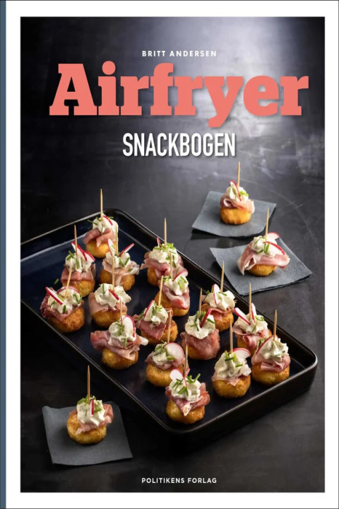 Omslag: Airfryer-snackbogen