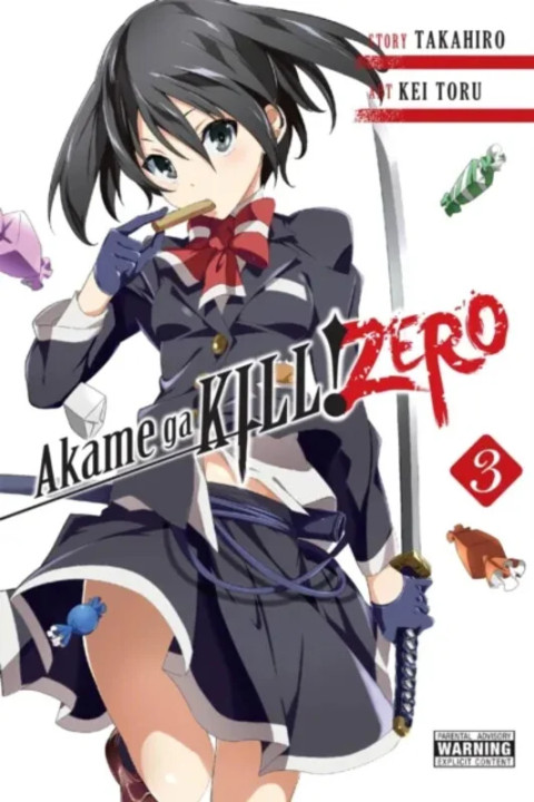 Omslag: Akame Ga Kill! Zero, Vol. 3