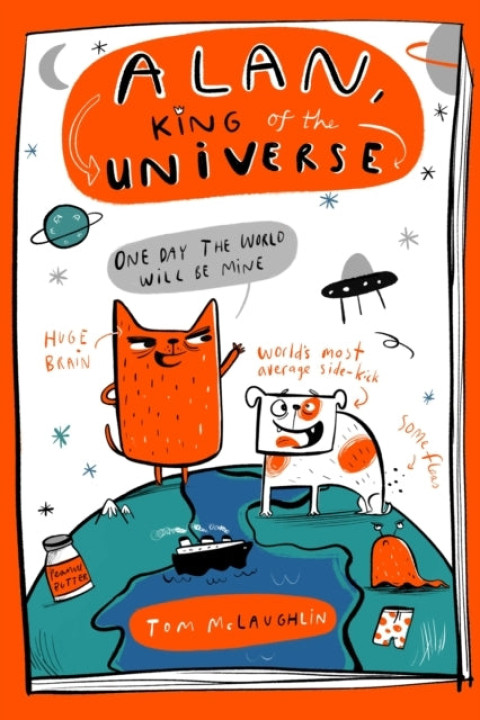 Omslag: Alan King of the Universe