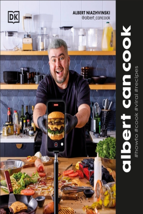 Omslag: Albert Can Cook