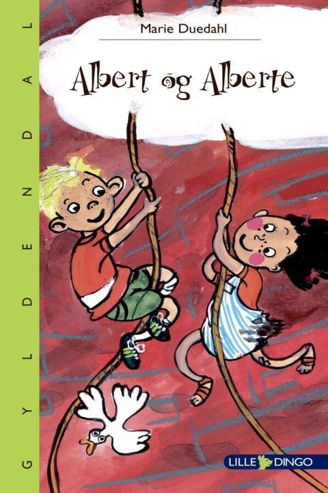 Omslag: Albert og Alberte