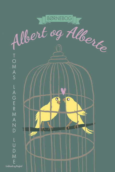 Omslag: Albert og Alberte