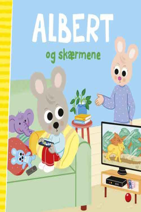 Omslag: Albert og skærmene