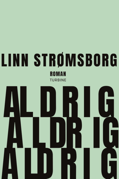 Omslag: Aldrig, aldrig, aldrig