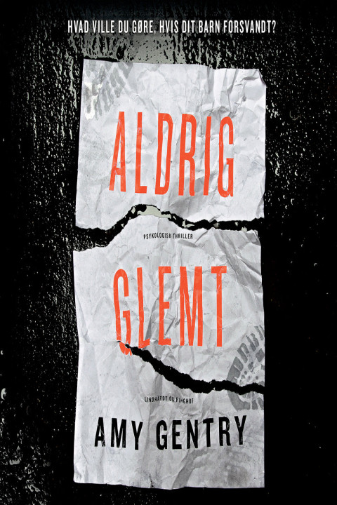 Omslag: Aldrig glemt