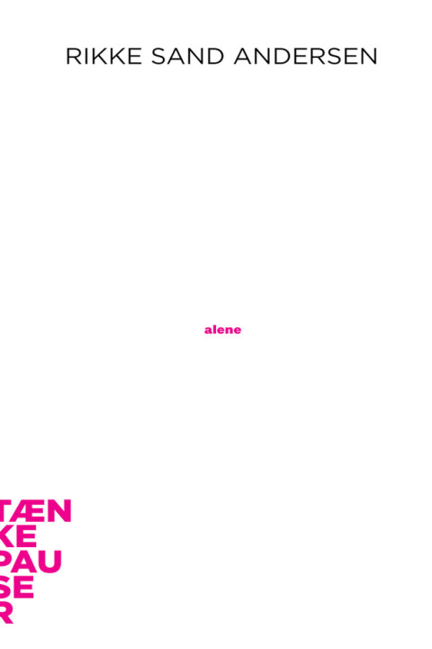 Omslag: Alene