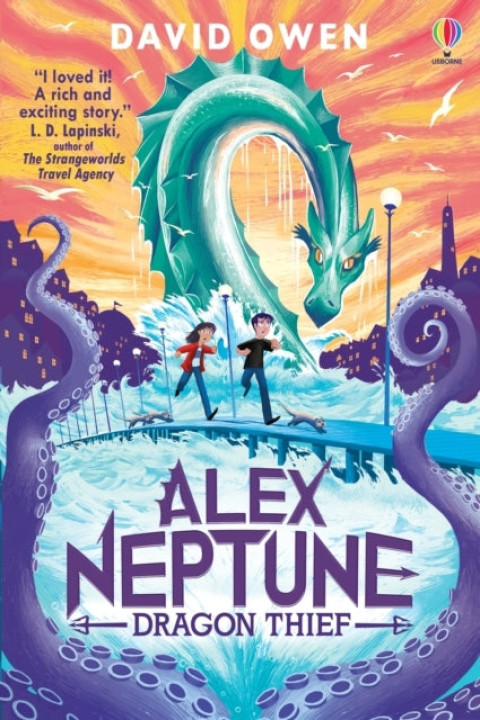 Omslag: Alex Neptune, Dragon Thief Book 1