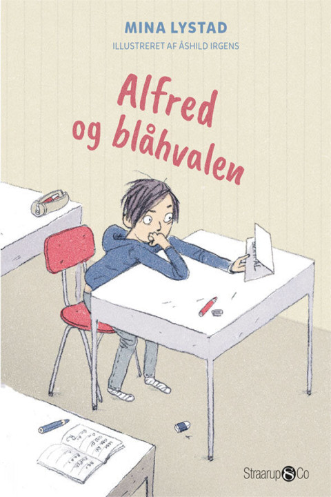 Omslag: Alfred og blåhvalen