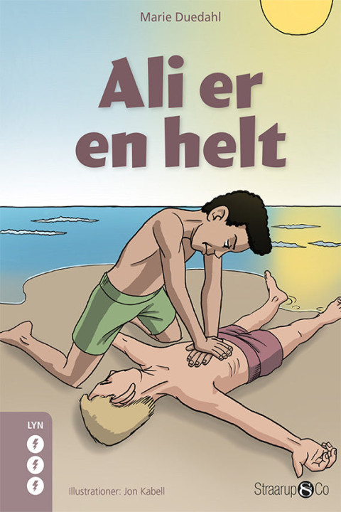 Omslag: Ali er en helt