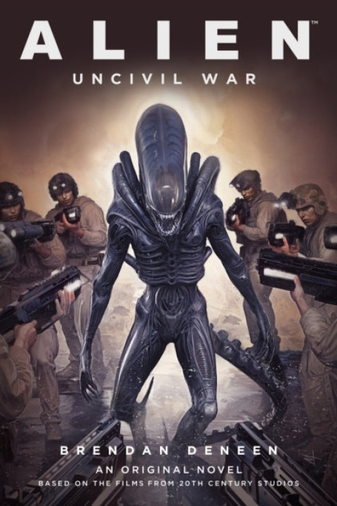 Omslag: Alien Uncivil War