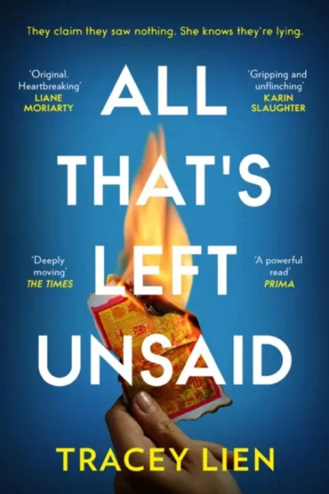 Omslag: All Thats Left Unsaid