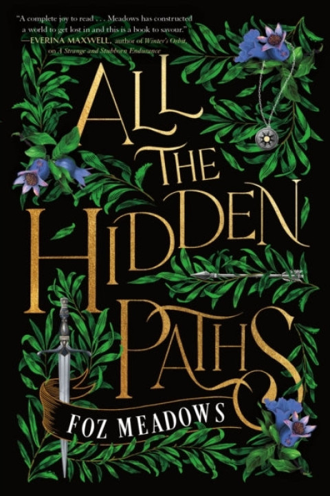Omslag: All the Hidden Paths