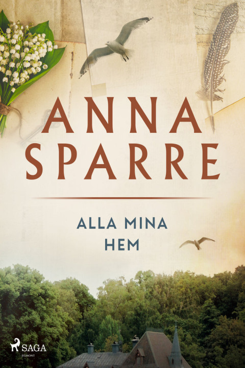 Omslag: Alla mina hem