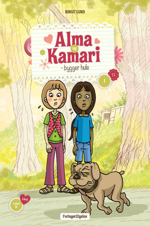 Omslag: Alma og Kamari - bygger hule