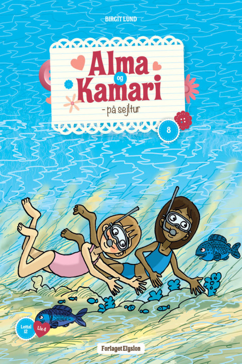 Omslag: Alma og Kamari - på sejltur