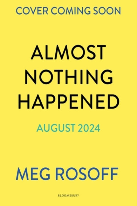 Omslag: Almost Nothing Happened