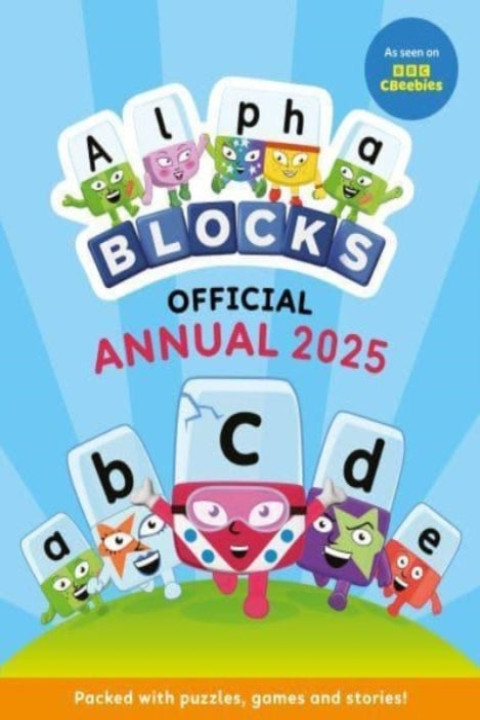 Omslag: Alphablocks Annual 2025