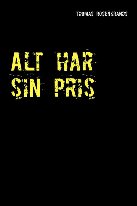 Omslag: Alt har sin pris