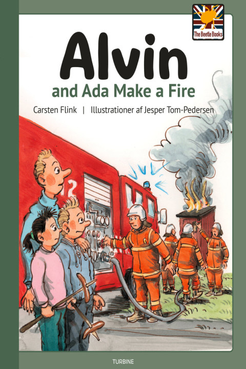 Omslag: Alvin and Ada make a fire