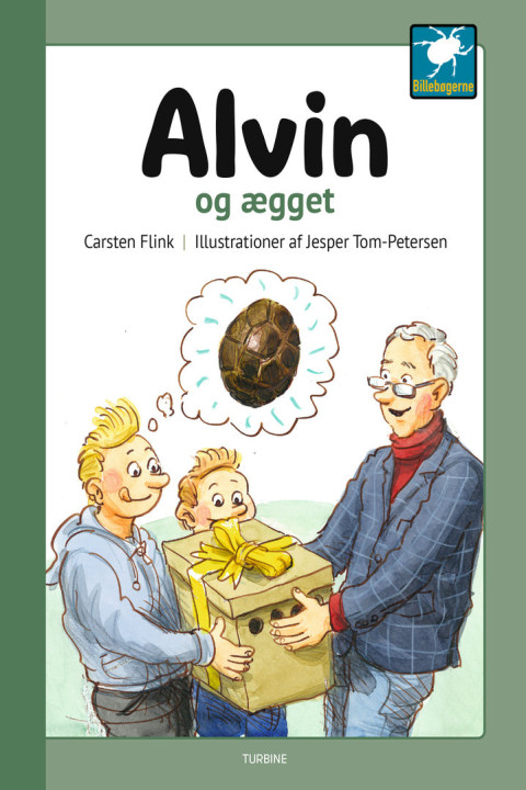 Omslag: Alvin og ægget