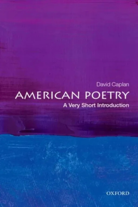 Omslag: American Poetry - A Very Short Introduction