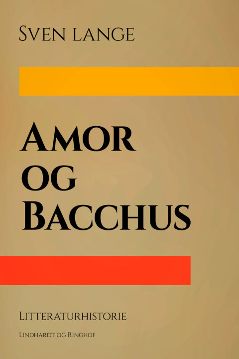 Omslag: Amor og Bacchus