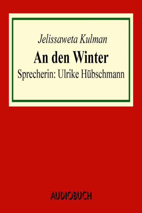 Omslag: An den Winter