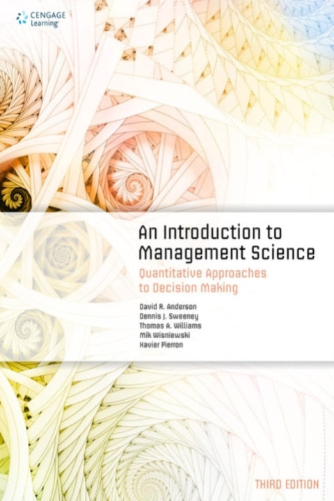Omslag: An Introduction to Management Science Quantitative Approache