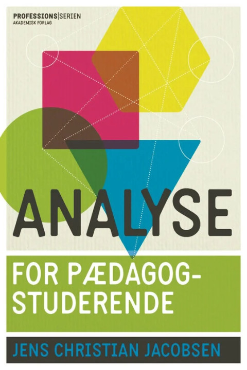 Omslag: Analyse for pædagogstuderende