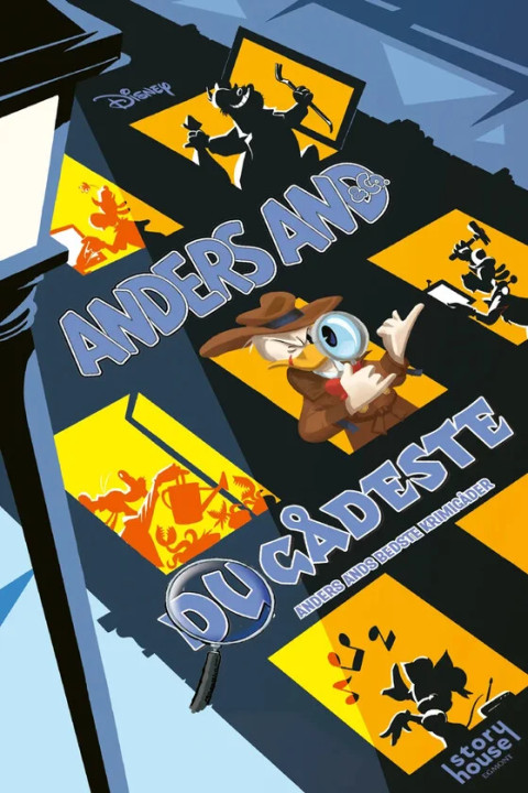 Omslag: Anders And - Du gådeste - Anders Ands bedste krimigåder