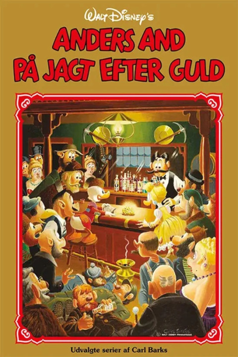 Omslag: Anders And Guldbog nummer 18 Anders And på jagt efter guld
