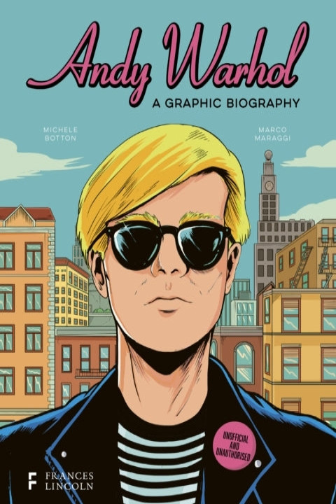 Omslag: Andy Warhol: a Graphic Biography